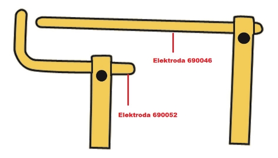 Obrázok z Elektróda pre čelusti XA3 Telwin 690046