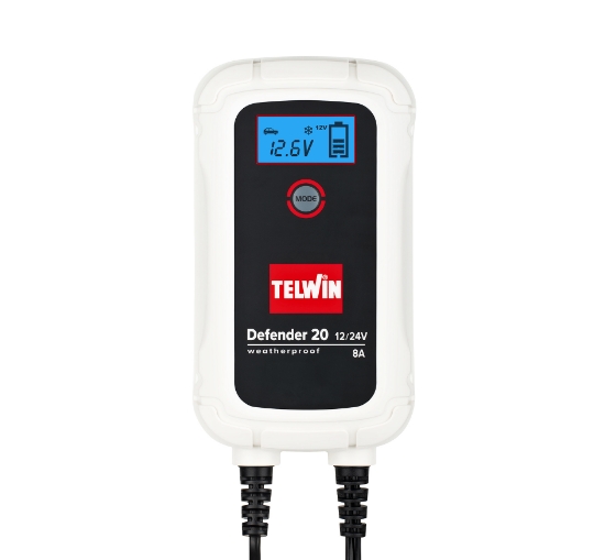 Obrázok z Microprocesorová nabíjačka Defender 20 Boost Telwin